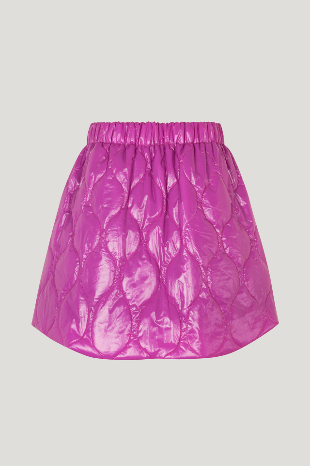 Sierra Falda Radian Orchid Esta minifalda acolchada cuenta con cintura elástica y bolsillos laterales - back image